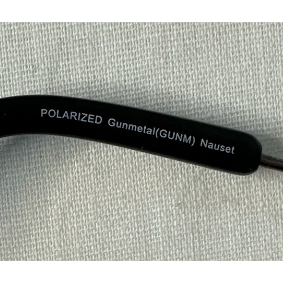 Life Is Good Aviator Sunglasses Unisex Polarized Gunmetal Frames Grey‎ Lens - Picture 7 of 9